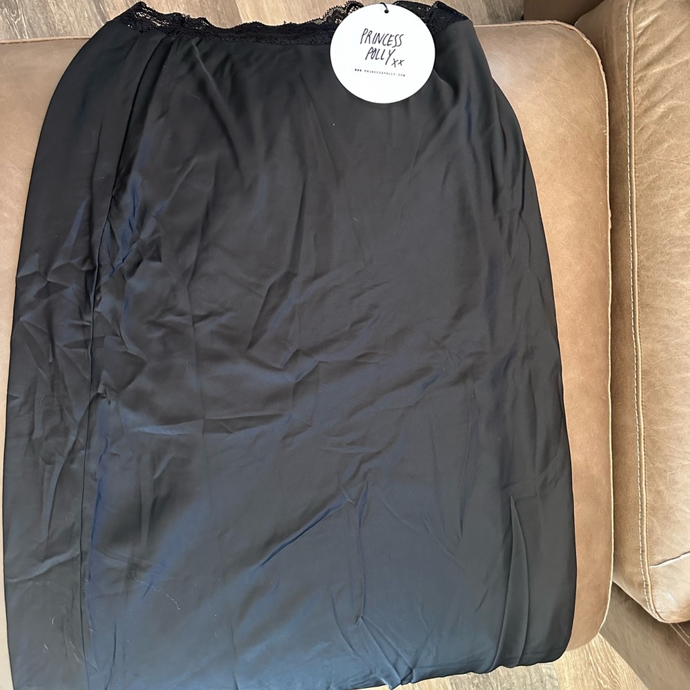 Princess Polly Black maxi skirt